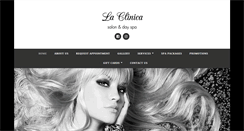 Desktop Screenshot of laclinicadayspa.com